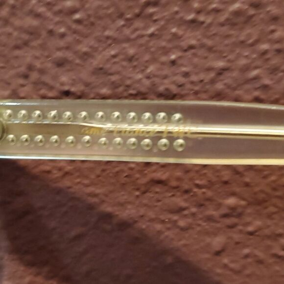 Vintage Cat Eye Rhinestone Glass from the 1950's 60's, By L. EVARD TWE FRANCE. - Picture 10 of 13